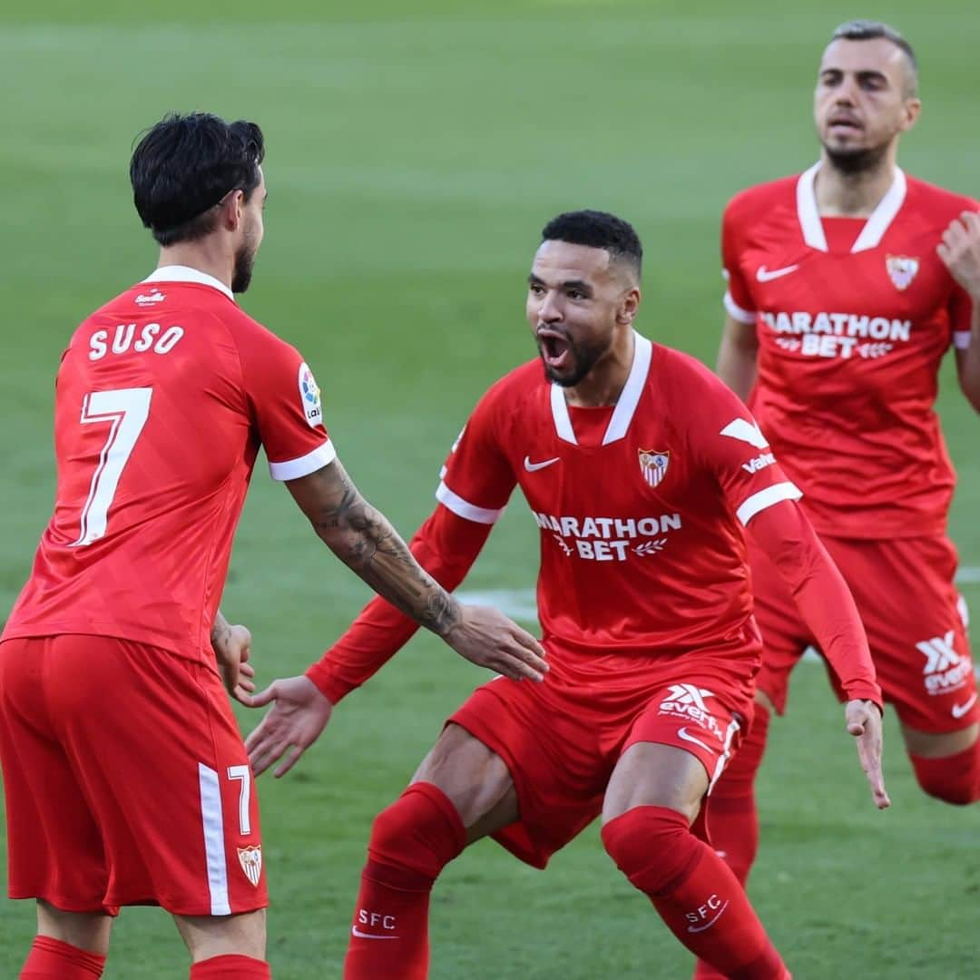 LFPさんのインスタグラム写真 - (LFPInstagram)「@suso + @ennesyri15 = GOAL! ⚽️💯  #Suso #Ennesyri #SevillaFC #LaLiga #LaLigaSantander」1月3日 1時32分 - laliga