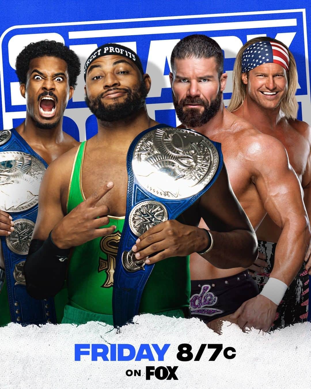 WWEさんのインスタグラム写真 - (WWEInstagram)「@adawks_cog & @montezfordwwe will defend their #SmackDown #TagTeamTitles against @heelziggler & @realrobertroode NEXT WEEK, as announced on #TalkingSmack!」1月3日 2時00分 - wwe