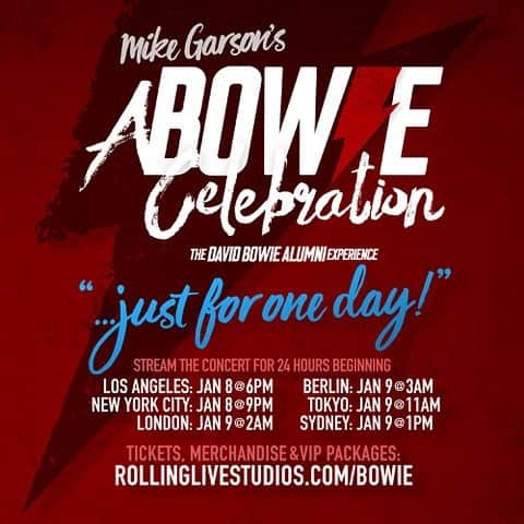 ジー・ヘイルさんのインスタグラム写真 - (ジー・ヘイルInstagram)「⚡ January 8th at 6PM PT! Join me for A Bowie Celebration for the Just For One Day global concert stream alongside so many incredible artists coming together to celebrate David Bowie and his legacy. Tickets are available NOW at https://RollingLiveStudios.com/Bowie (link in bio) to join us from anywhere around the world and watch as much as you’d like for 24 hours! $2 from every ticket purchase will be donated to @SaveTheChildren, a charity important to Bowie! ⚡ #ABowieCelebration #JustForOneDay #SaveTheChildren #RollingLiveStudios」1月3日 2時00分 - officiallzzyhale