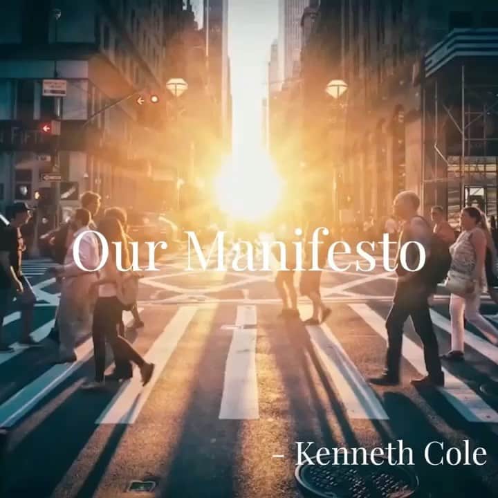 ケネスコールのインスタグラム：「Our hopes for 2021 are essential viewing. #HappyNewYear #BeEssential #2021 #BrandPromise  When you shop at KennethCole.com, we donate to THE MENTAL HEALTH COALITION –a life-changing movement working to destigmatize all mental health conditions by unifying our partners’ efforts, including those focused on the emotional well-being of Black communities. Info link in bio.」
