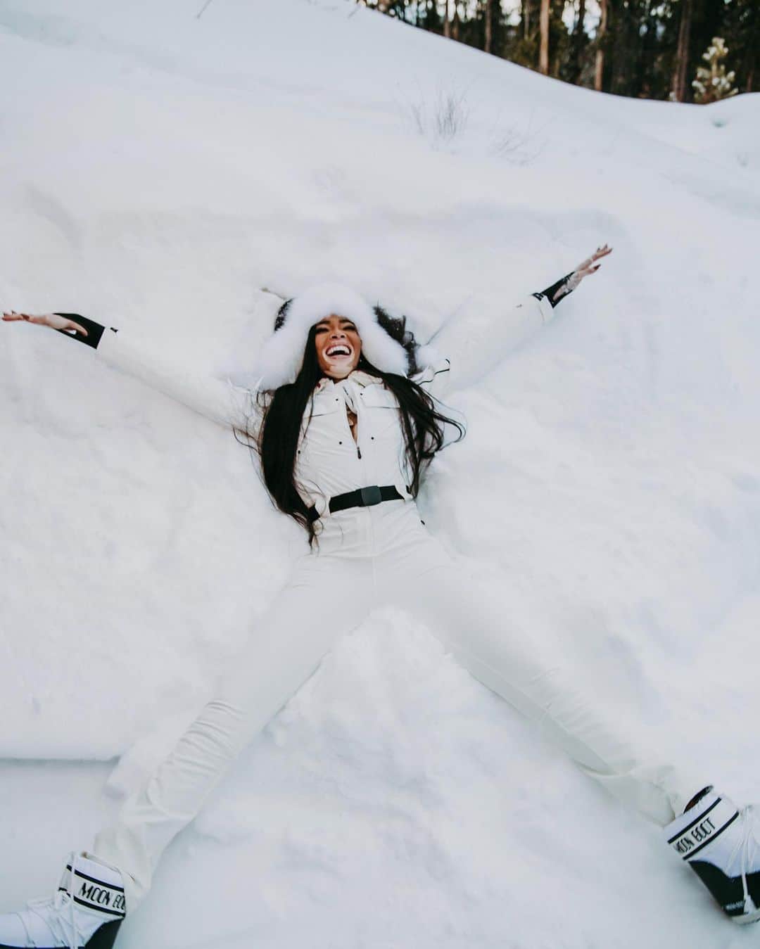 ウィニー・ハーロウさんのインスタグラム写真 - (ウィニー・ハーロウInstagram)「❄️👼🏽」1月3日 3時25分 - winnieharlow