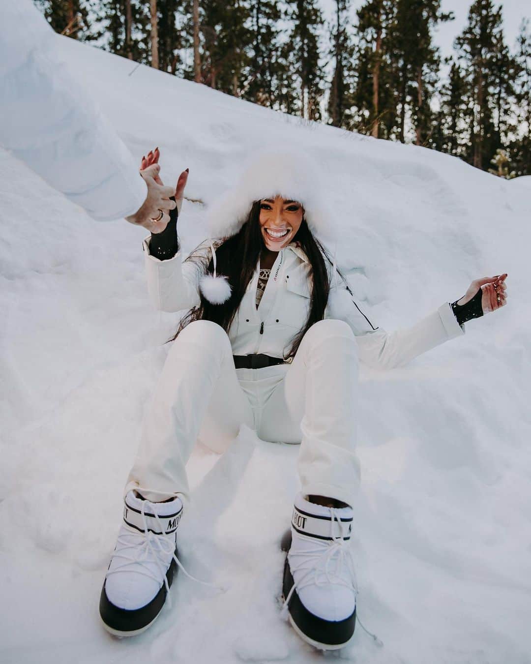 ウィニー・ハーロウさんのインスタグラム写真 - (ウィニー・ハーロウInstagram)「❄️👼🏽」1月3日 3時25分 - winnieharlow
