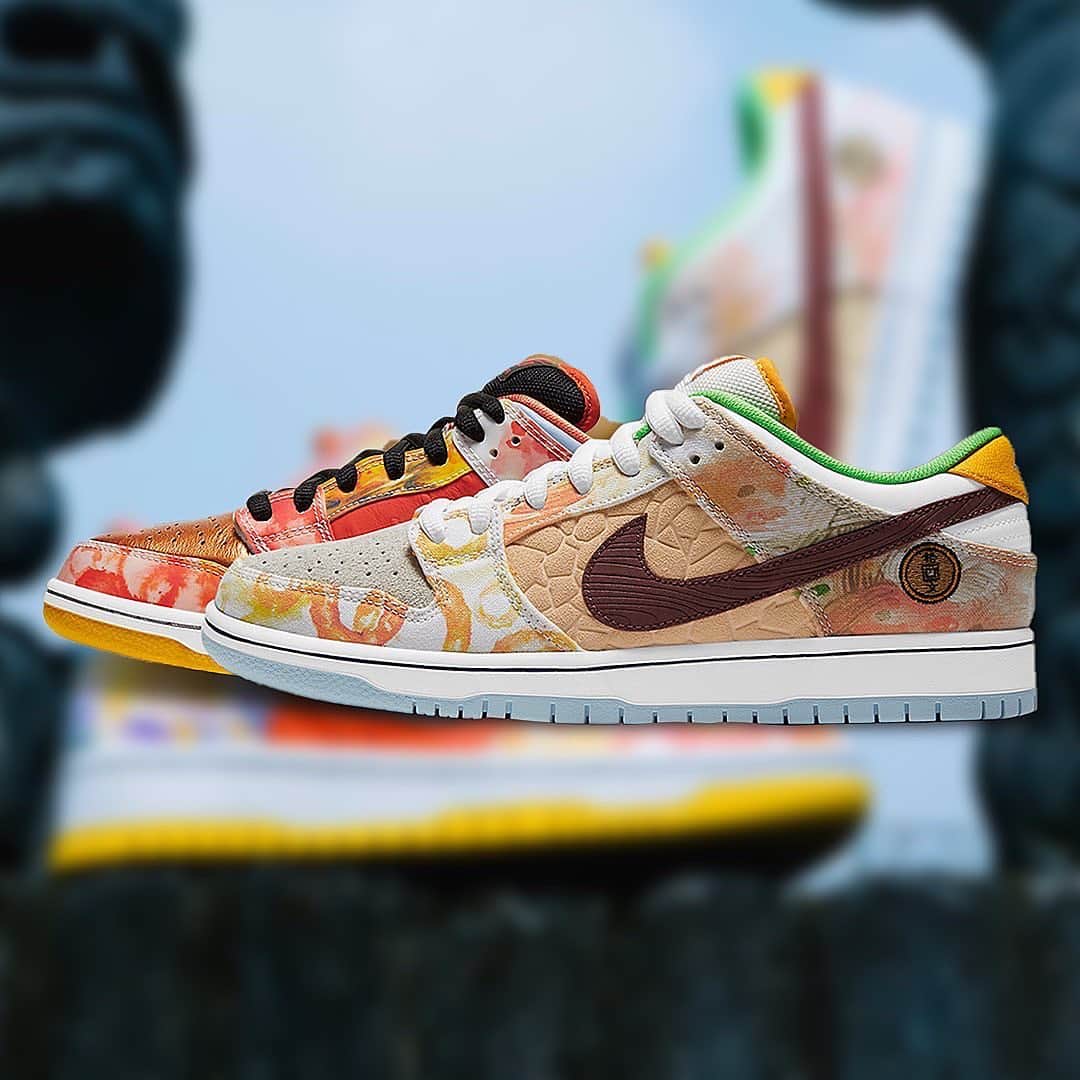 shoes ????さんのインスタグラム写真 - (shoes ????Instagram)「Nike is starting 2021 off on a colourful note, dropping the “Street Hawker” SB Dunk Low on Jan. 9th 🗓   The sneakers were designed by Chinese artist Jason Deng, who draws on food culture in Guangzhou for the “What The” like-design. 👟   #sneakernews #sneakerwatch #nikesb #stockx #yeezy #supreme #nicekicks #kicksonfire #goat #kickstagram #sneakerfreaker #hypebeast #highsnobiety」1月3日 3時26分 - shoes