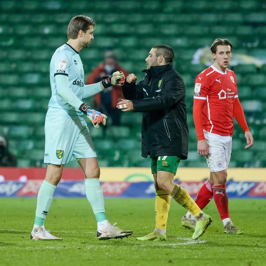 ティム・クルルさんのインスタグラム写真 - (ティム・クルルInstagram)「Felt great to be back.. Clean sheet ✅ 3 points ✅ Good start of 2021 .. 🔝 of the league #ncfc」1月3日 3時41分 - timkrulofficial