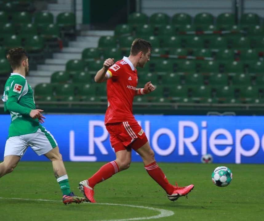 のインスタグラム：「Starker Bundesligastart im Jahr 2021🙌🏼⚽️🙏🏼 #RK31 #EinTeam #Union」