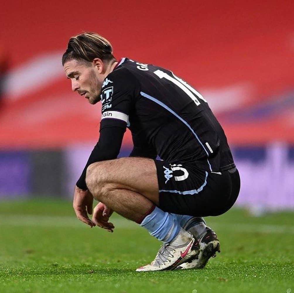 ジャック・グリーリッシュのインスタグラム：「Proud of how the lads performed last night. Gutted not to come away with anything. Rest up and on to the FA Cup next week! #AVFC」