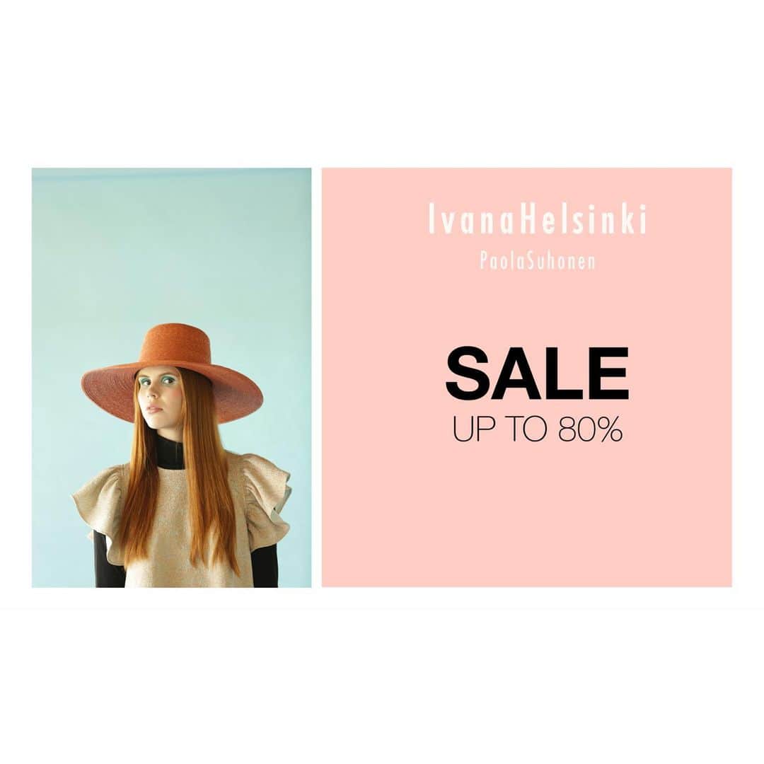 イヴァナ ヘルシンキのインスタグラム：「KAUAN ODOTETTU Ivana Helsinki Studio Sale!  TORSTAI-LAUANTAI  14.1. 10-20 15.1. 10-20 16.1. 10-20  Huom! Pidennetyt aukioloajat Joka päivä uusia tuotteita Tarjolla kuplivaa, Lapsille ohjattu lapsiparkki   Myynnissä uniikkeja näytösvaatteita, mallikappaleita, aikaisempien mallistojen  aarteita, metrikankaita, uuden malliston eriä, asessoreja ja muita ihania löytöjä    TODELLA EDULLISESTI/// ALENNUKSET JOPA 80%   meillä käy kortti & käteinen  Ivana Helsinki House & Gallery Shop Palopirtintie 15, 00930 Helsinki」