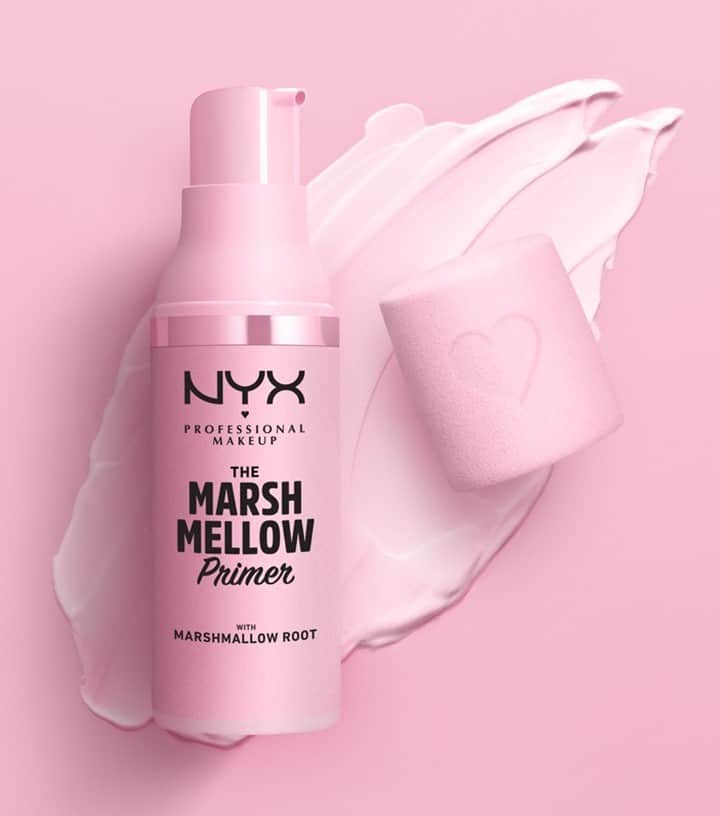 NYX Cosmeticsさんのインスタグラム写真 - (NYX CosmeticsInstagram)「We're rolling into 2021 with fresh, smoothed, and hydrated af skin 💁‍♀️💕 Our new Marshmellow Smoothing Primer is infused with marshmallow root extract for 10 sweet makeup extending benefits: ☁️ Smoothes ☁️ Softens ☁️ Extends makeup ☁️ Hydrates ☁️ Soothes ☁️ Evens tone ☁️ Minimizes texture ☁️ Blurs lines ☁️ Soft focus finish ☁️ Keeps makeup looking fresh Available now at nyxcosmetics.com 😉💕 • #nyxcosmetics21drop #nyxcosmetics #nyxprofessionalmakeup #crueltyfreebeauty」1月3日 6時59分 - nyxcosmetics