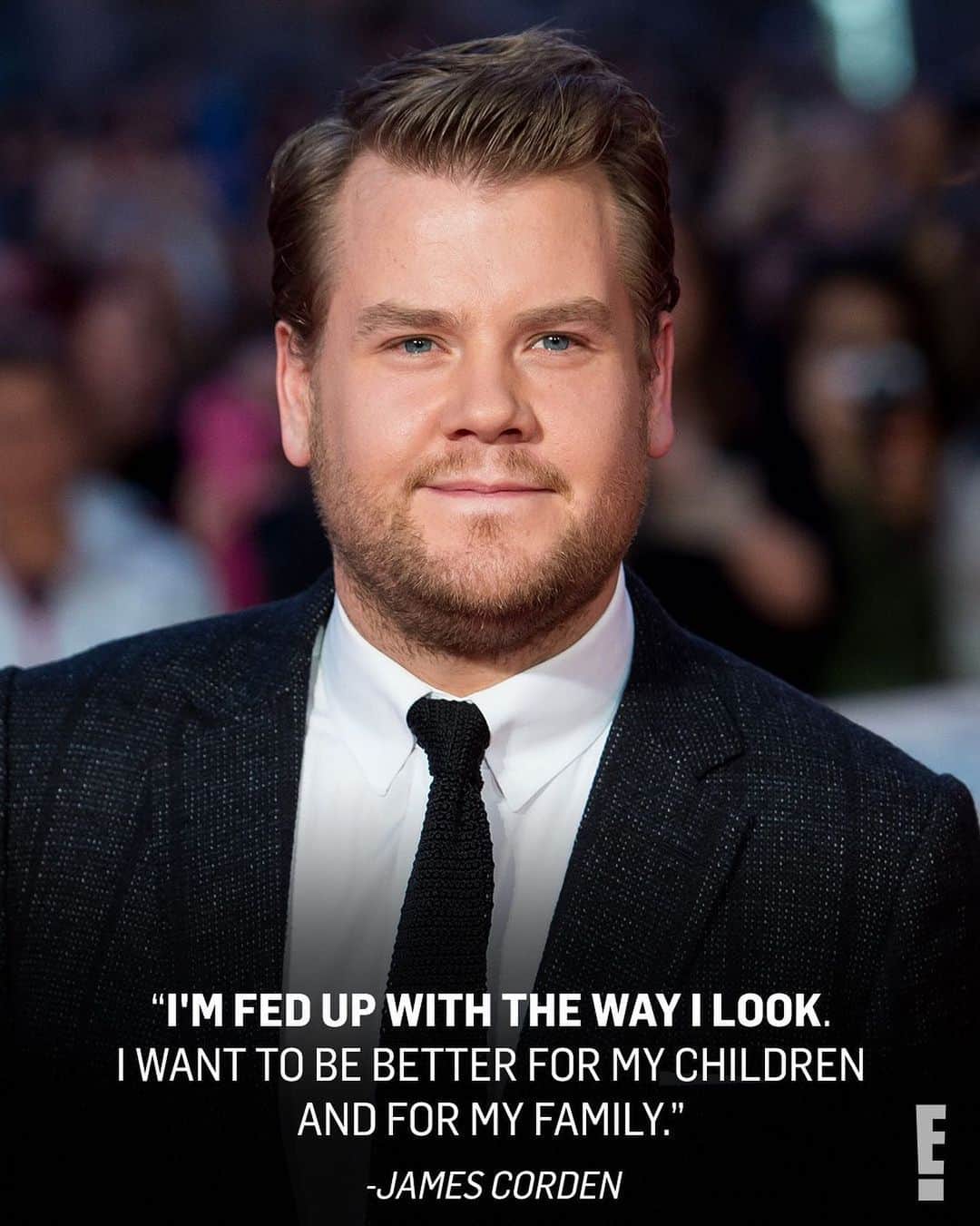 E! Onlineさんのインスタグラム写真 - (E! OnlineInstagram)「James Corden opened up about his 15-year struggle with losing weight and how it has affected his life. His honest message and how he plans to "change the way that he lives" is at the link in bio. (📷: Getty Images)」1月3日 7時04分 - enews