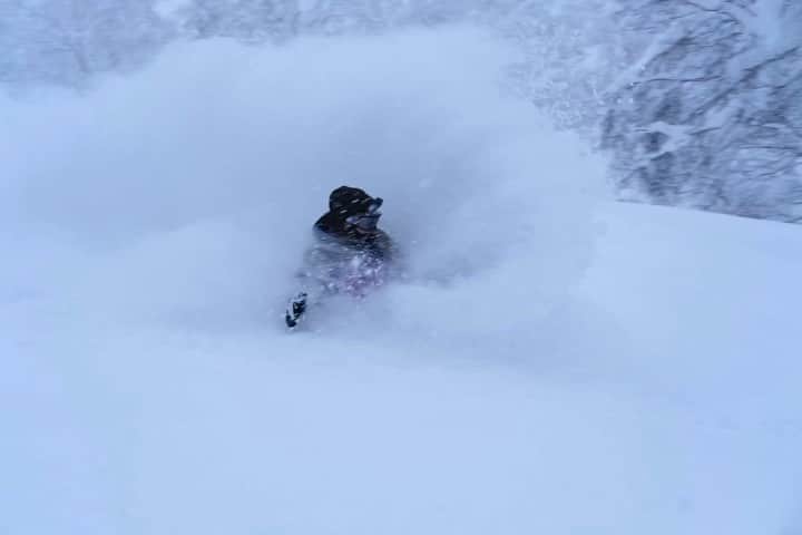 佐藤亜耶のインスタグラム：「. 🇯🇵🐮❣️ 今年もいっぱい雪浴びていこー☃️ . 📸　@forestlogd  . #snow #snowboarding #snowboard #powdersnow #powder」
