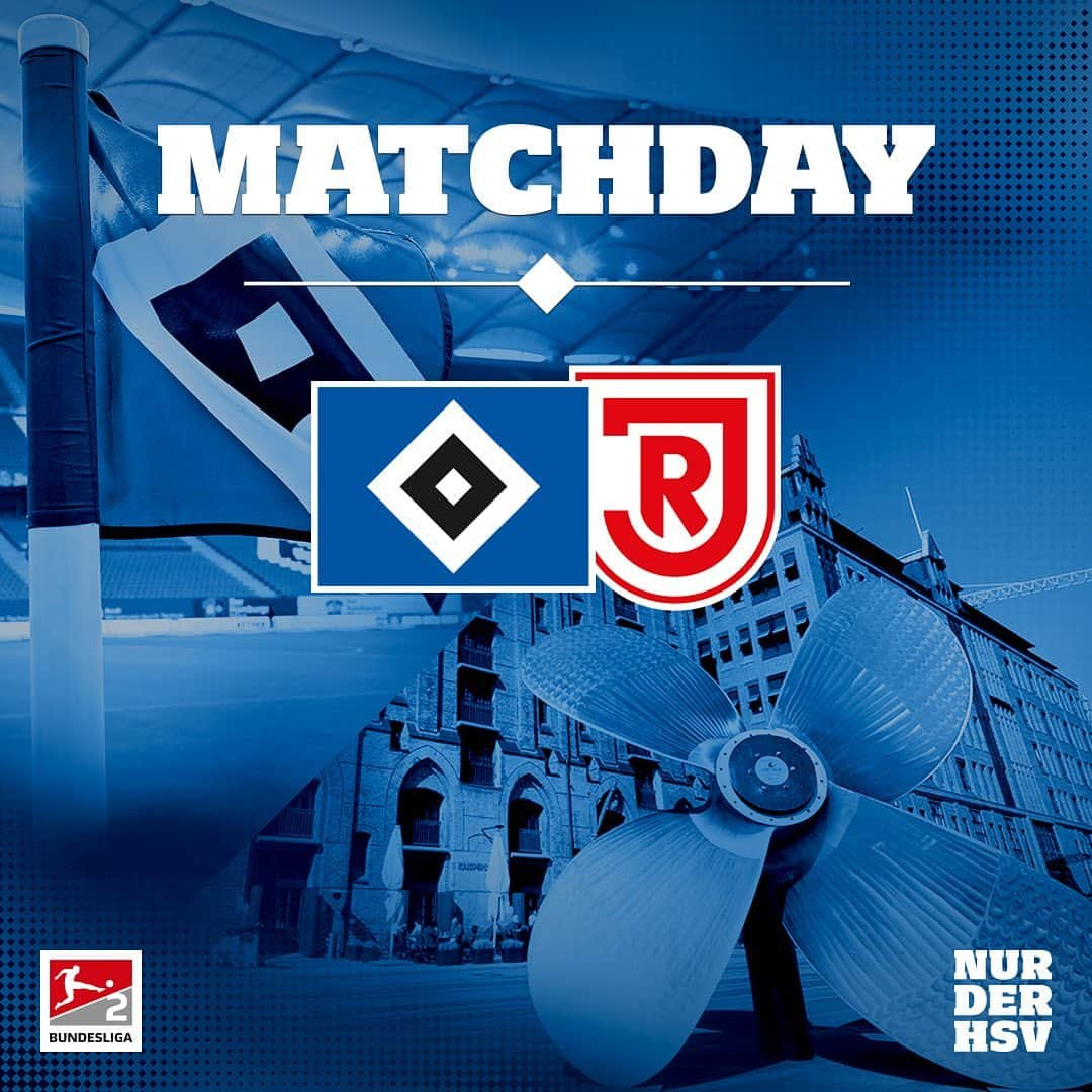 ハンブルガーSVさんのインスタグラム写真 - (ハンブルガーSVInstagram)「⚽️ MATCHDAY ⚽️  🚀🚀 Start ins Pflichtspieljahr 2021: Ab 13.30 Uhr spielen wir im Volksparkstadion gegen den @ssv_jahn_regensburg 🆚 Eure Tipps?   #nurderHSV #HSVSSV #Heimspiel」1月3日 16時58分 - hsv