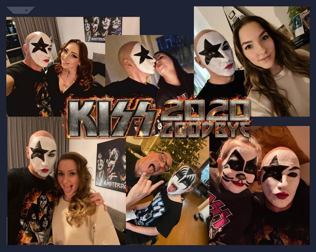 KISSさんのインスタグラム写真 - (KISSInstagram)「#KISSFamilies Rock!  Who did you watch #KISS2020Goodbye with, #KISSARMY?」1月3日 17時34分 - kissonline