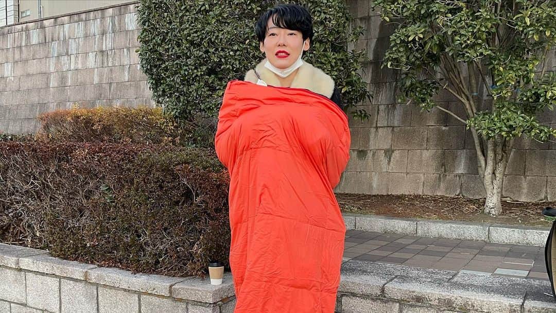 赤坂沙世さんのインスタグラム写真 - (赤坂沙世Instagram)「寒空の下の小さな確かな幸せ☺️💓 と、その根底にあるちょっとの頑張り☯️笑」1月3日 18時03分 - sayoakasaka