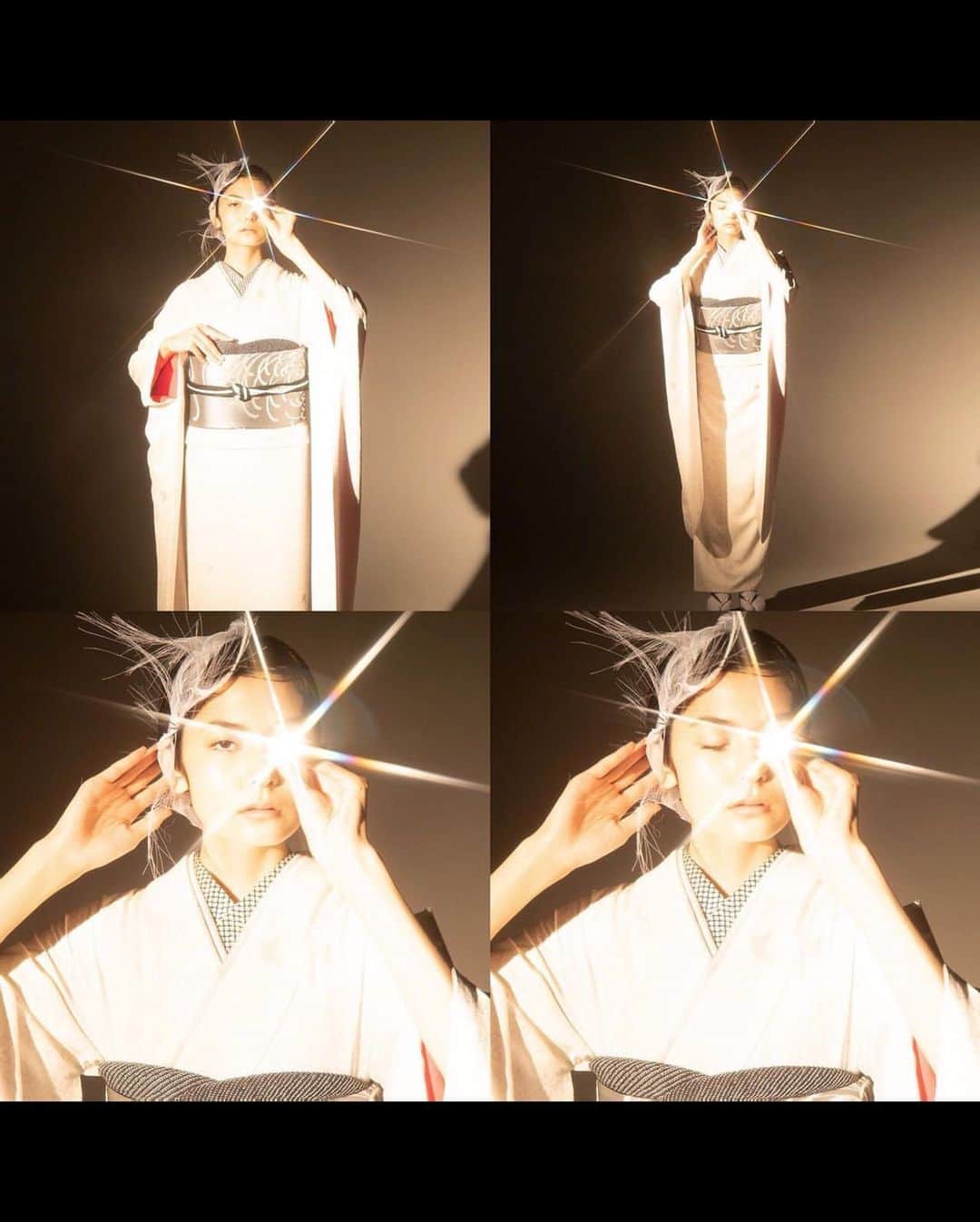 のインスタグラム：「. ｜振袖ゆえん by KAPUKI｜  @furisode_yuen_kapuki  #振袖 #振袖ゆえん  ﻿Creative director, Photo & Movie @hirokimura_  Editorial director & Design @nishiokapencil  Copy & Narration writing @nanacoss  Fashion director, Casting director, Narrator & Model @akimoto_kozue  Model @rei_kadota  Hair @hairtetsu  Make-up director KAORI Make-up (REI) Tatsuya Kaneko @rmkofficial  Make-up (KOZUE) @toyodayousuke  Nail @jolifemme_joli  Stylist @kapuki_reiko  Kimono-dresser @eriko_otake  Movement adviser (REI) @rinhanayagi  Assistant director & Movie editor @kiemurai  Production manager @efu_chiaki」