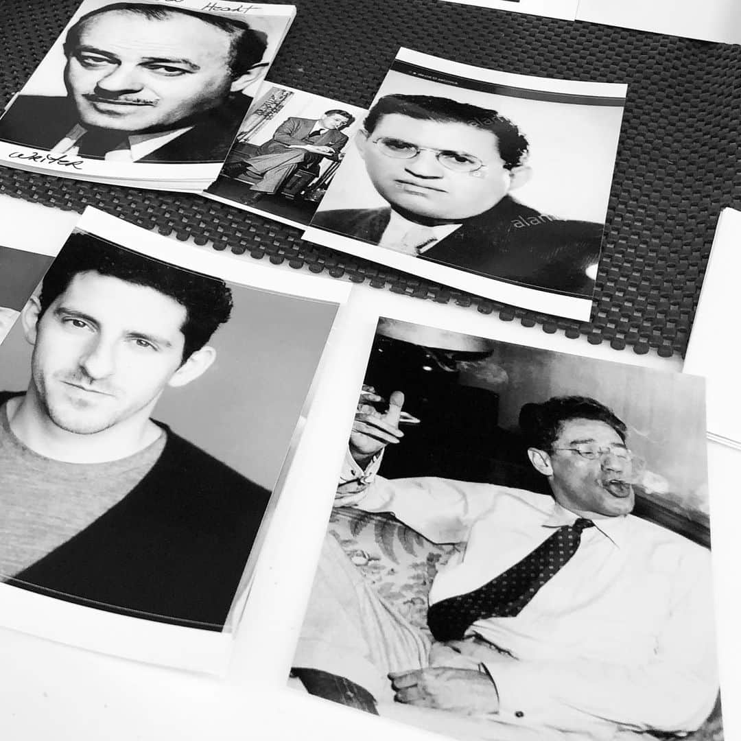 アダム・シャピロのインスタグラム：「Spotted in the #Mank costume dept  #Kaufman」