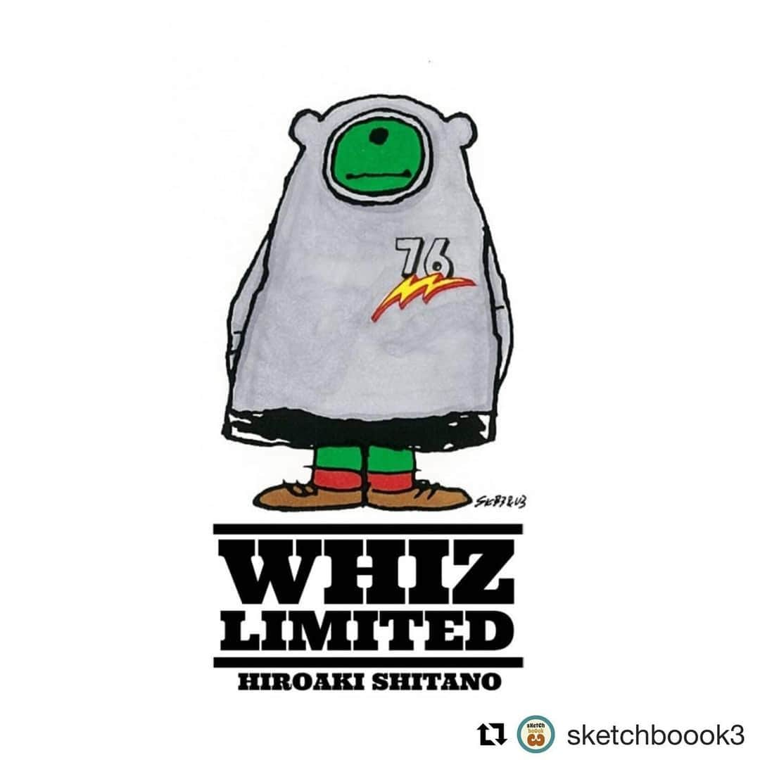 ウィズリミテッドさんのインスタグラム写真 - (ウィズリミテッドInstagram)「#Repost @sketchboook3 ・・・ NEW🐻  @whiz1976  @whiz_limited   #挿絵 #挿し絵 #イラスト #イラストレーター #drawing #whiz #ウィズ #whizlimited #下野宏明 #ファッション #fashion #street #U3 #sketchboook3」1月3日 11時54分 - whiz_limited