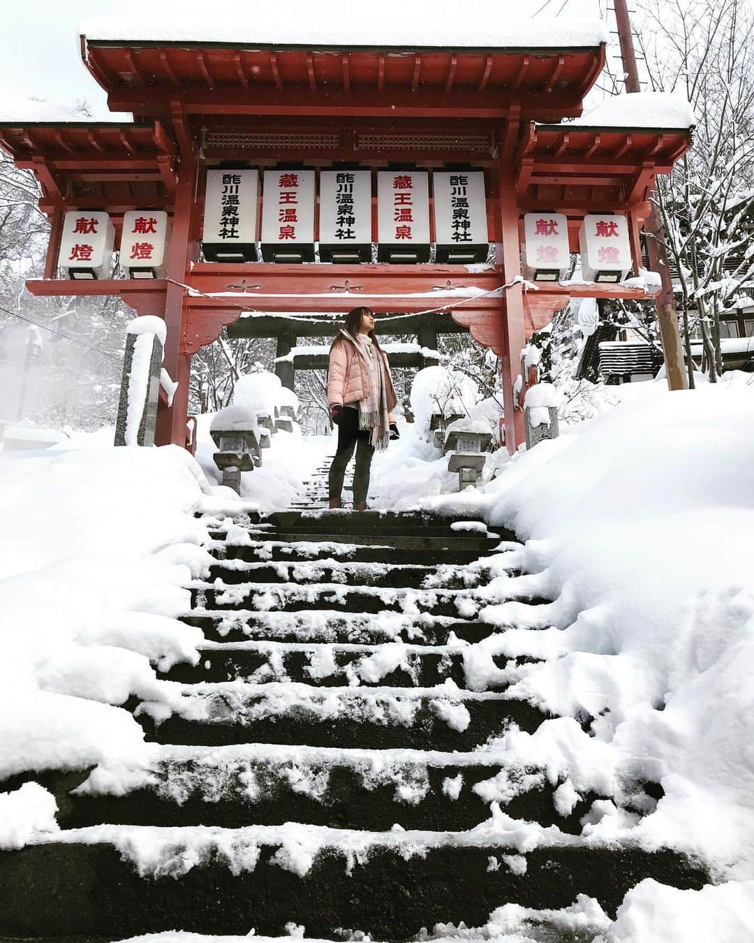 ステファニー・プリシラ・インダルト・プトゥリのインスタグラム：「⛩」