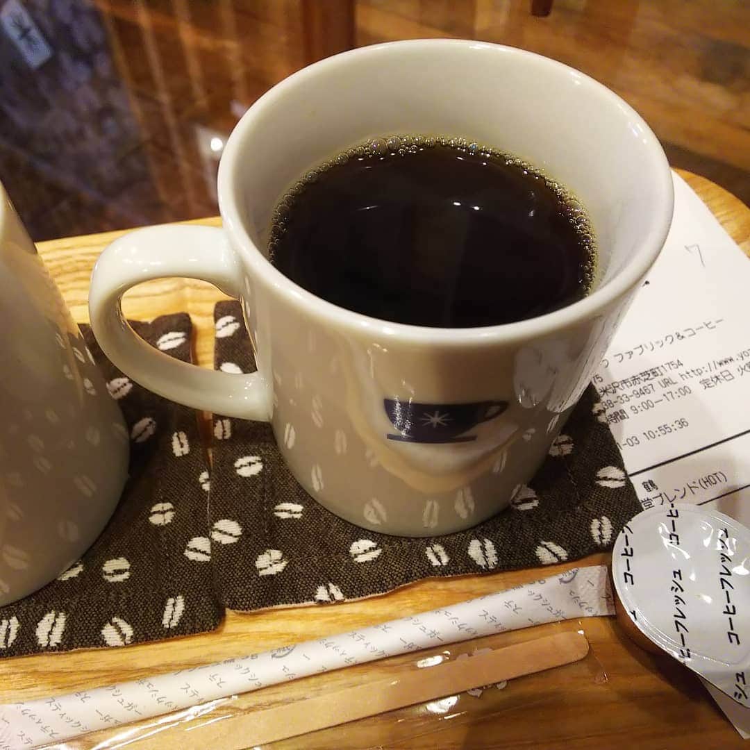 みながわゆみさんのインスタグラム写真 - (みながわゆみInstagram)「#米沢市 #鷹山堂 #雪景色 #福袋 #うれしい #コーヒー #coffee #コーヒー好きな人と繋がりたい #コーヒー好き」1月3日 13時47分 - nama.09.19
