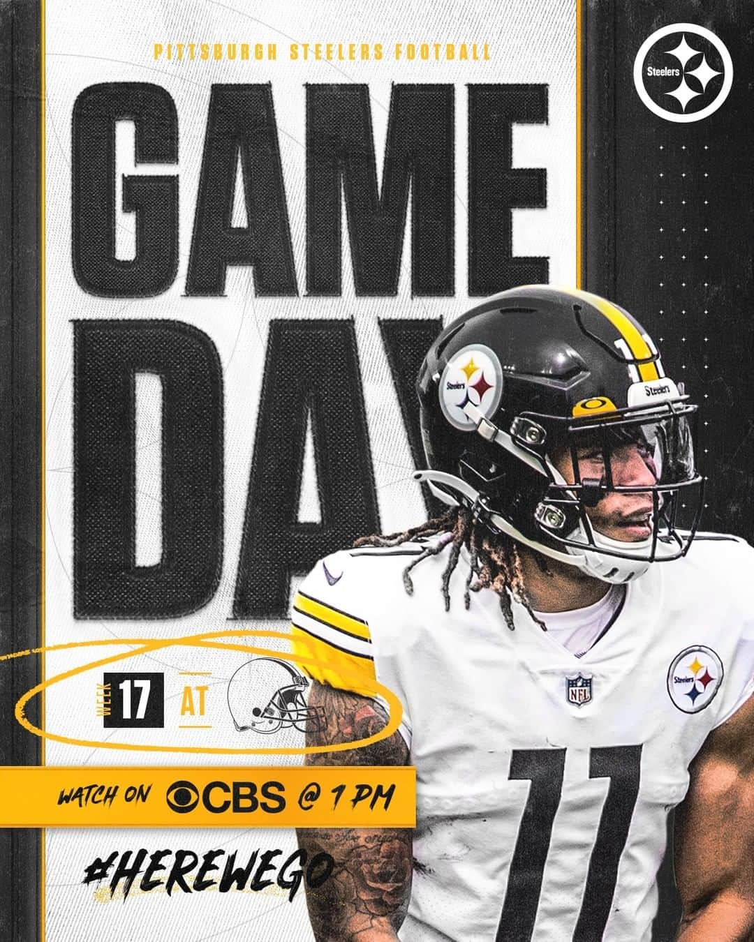 ピッツバーグ・スティーラーズさんのインスタグラム写真 - (ピッツバーグ・スティーラーズInstagram)「Double-tap if you're ready for GAME DAY 🙌 #HereWeGo」1月3日 14時00分 - steelers