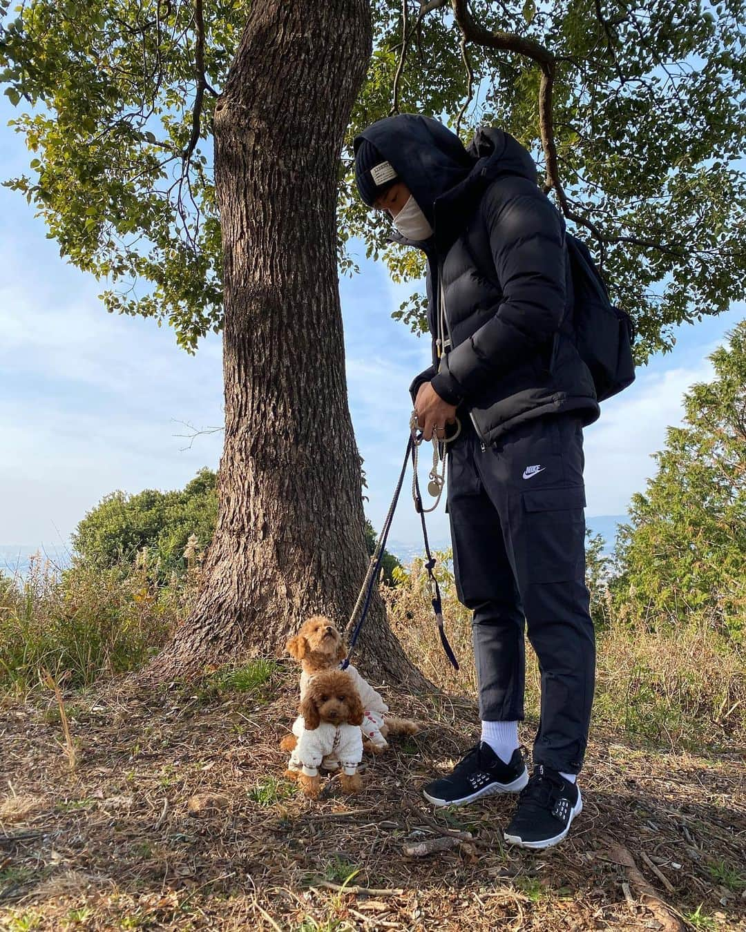 前寛之さんのインスタグラム写真 - (前寛之Instagram)「新年あけましておめでとうございます🎍﻿ ﻿ 今日は家族で登山⛰﻿ ちょっとした山だったけど結構きついんですね😅﻿ ﻿ ﻿ 今年はキャンプにもチャレンジしようと思ってます😊」1月3日 15時15分 - mae.hiroyuki.16