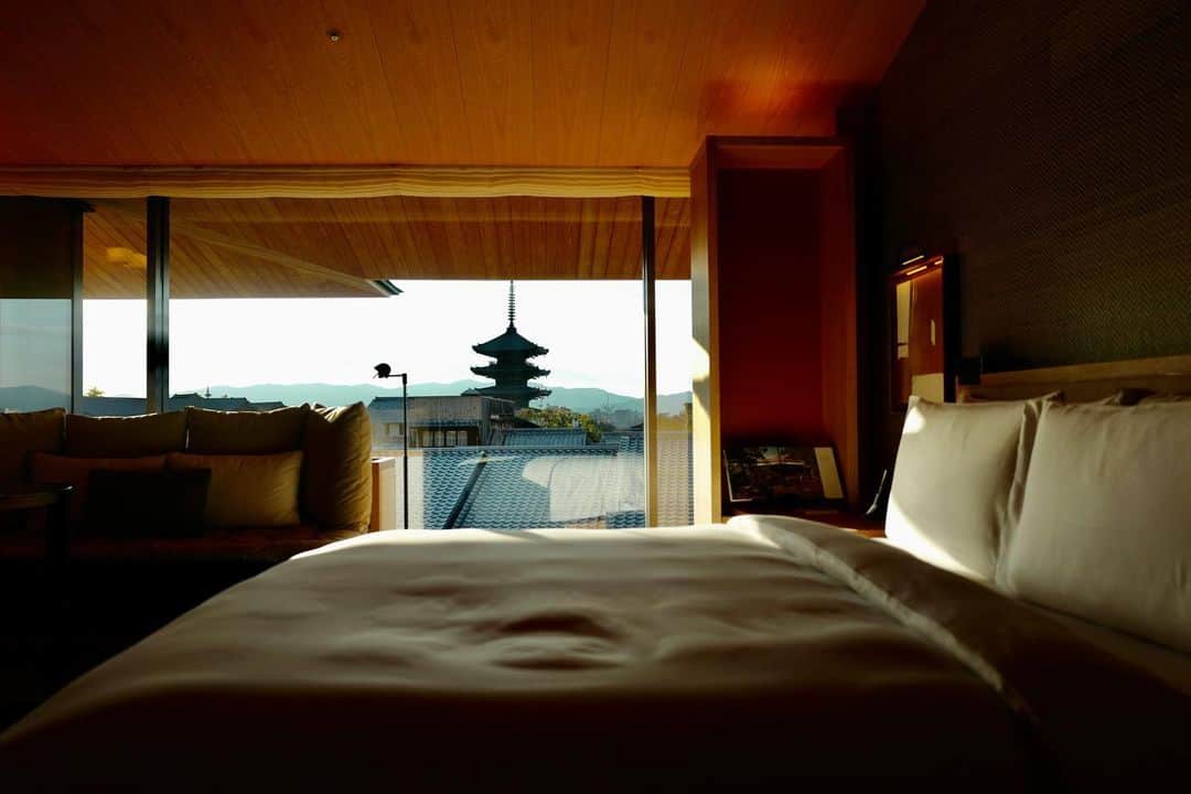 吉田拓巳のインスタグラム：「部屋からの景色が最高だった。」