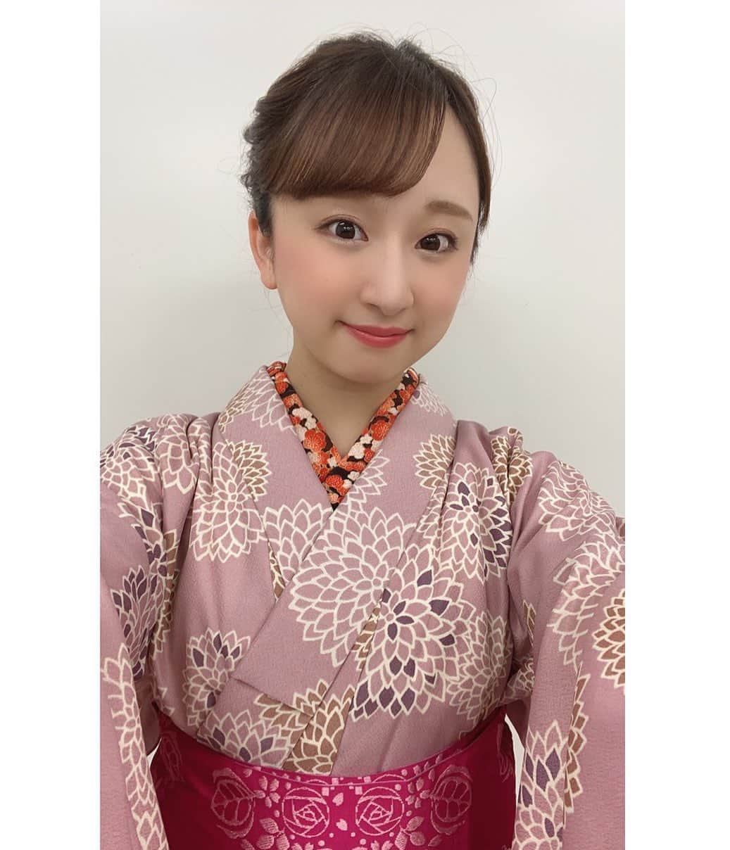 茉玲さや那のインスタグラム：「﻿ ﻿ イベントのお仕事でお着物を‪‪☺︎‬♪﻿ ﻿ ﻿ #2021﻿ #今年もよろしくお願いします🐮﻿ ﻿」