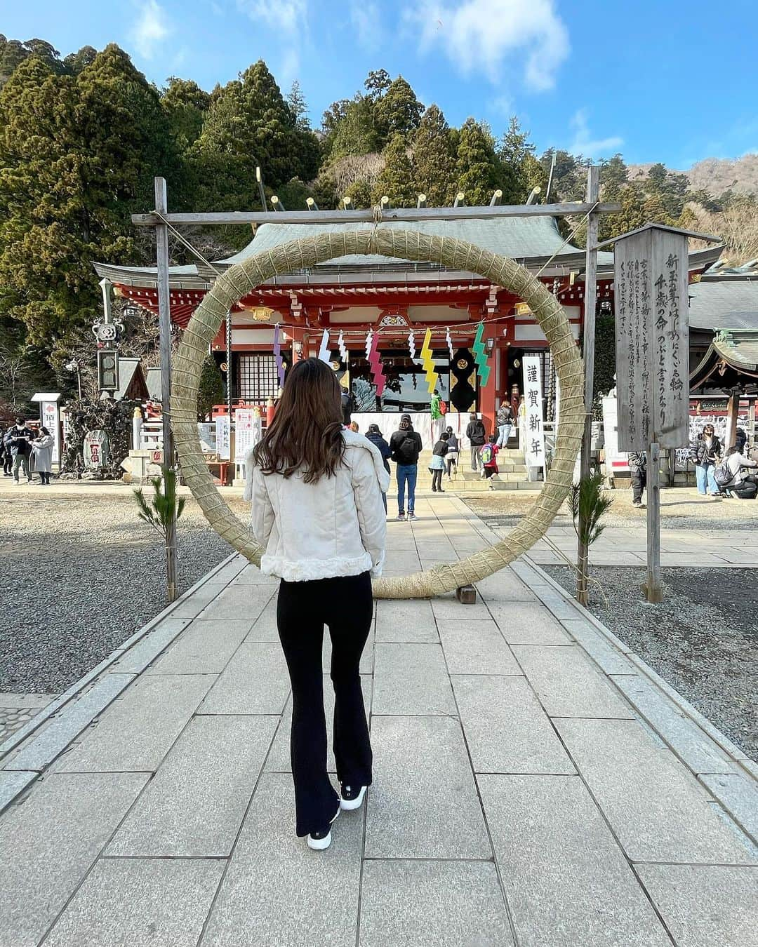 瀬名ひなのさんのインスタグラム写真 - (瀬名ひなのInstagram)「初詣🎍✨おみくじは小吉🥠🥠」1月3日 18時57分 - hinan0n