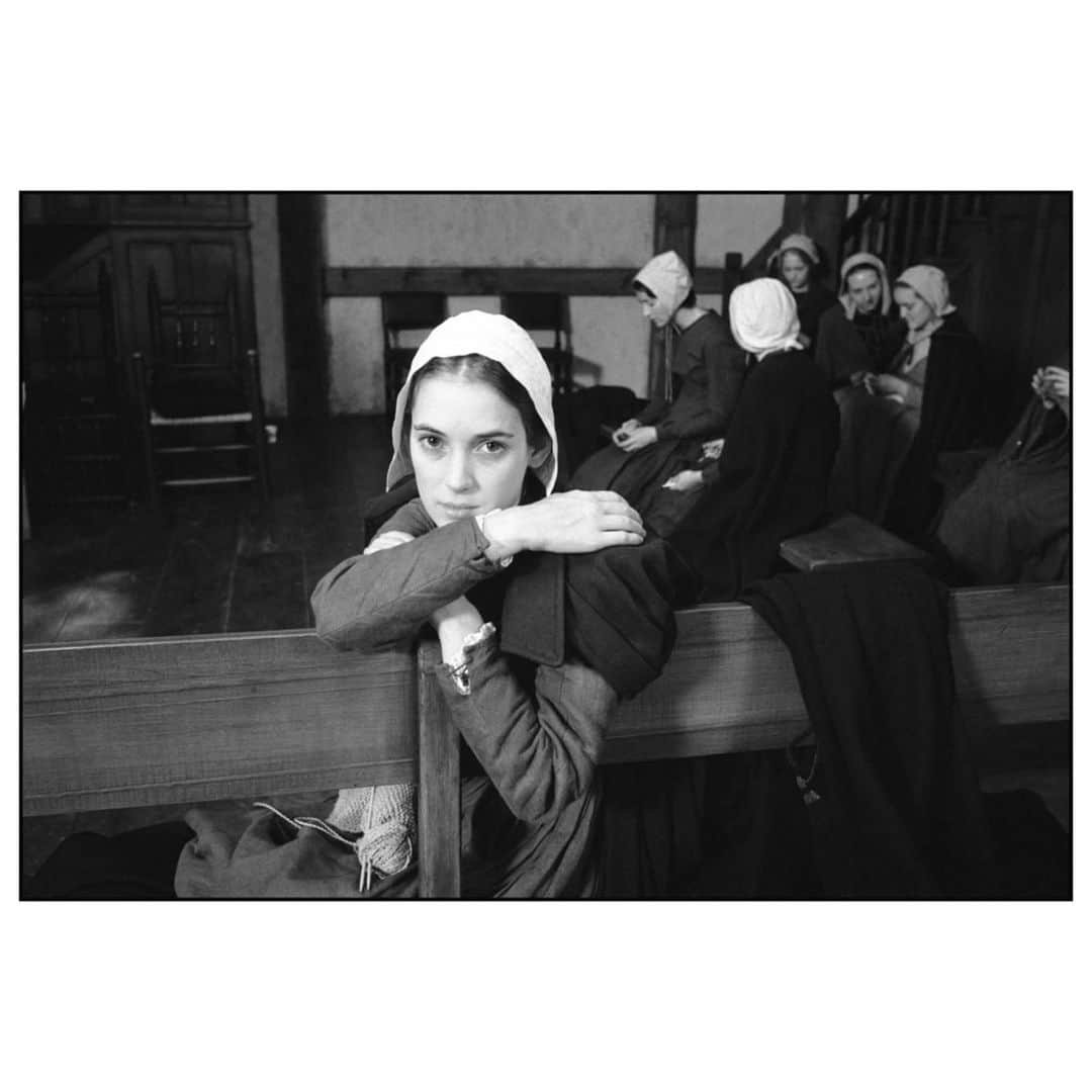 Magnum Photosさんのインスタグラム写真 - (Magnum PhotosInstagram)「Today on Magnum, we are looking at Inge Morath’s coverage of the making of The Crucible by Nicholas Hytner, featuring an all-star cast helmed by Winona Ryder and Daniel Day-Lewis.⁠ .⁠ Filmed over 40 years after Morath’s husband Arthur Miller wrote the original play, it is a fraught tale of revenge, suspicion and hysteria which divided critics but remains a firm favourite among film fans.⁠ .⁠ See more images of the making of the film at the link in bio.⁠ .⁠ PHOTO: Actress Winona Ryder on the set of "The Crucible." Hog's Island, Massachusetts. USA. 1995.⁠ .⁠ © Inge Morath/#MagnumPhotos」1月3日 19時01分 - magnumphotos