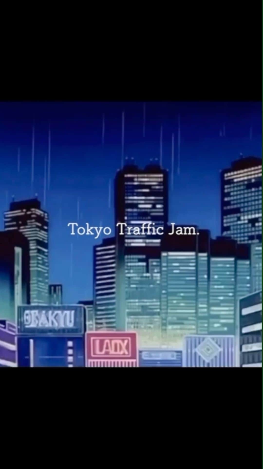 ゆうあのインスタグラム：「Tokyo Traffic Jam - yuua」