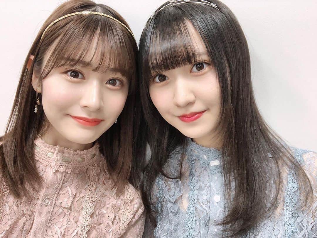 加藤美南のインスタグラム：「ゆなこ🍎 私にとって1番最初に出来た後輩でもあり、NGT48にとってファンの皆さんがドラフト会議で1番に選んで下さった大切なメンバーです🌼だからこそこれからもずっと見守ってたいし、どんな時もファンの皆さんが見守っていて欲しいって願ってます✨2人で空き時間あったときにお出かけ行ったとき、ゆなこのあまりに丁寧な気遣いができる素敵な女性と知って、私も緊張してたけど、これからは沢山おでかけしたいな☺️ ゆなこのアイドル人生、もうすごく応援してます☺️」