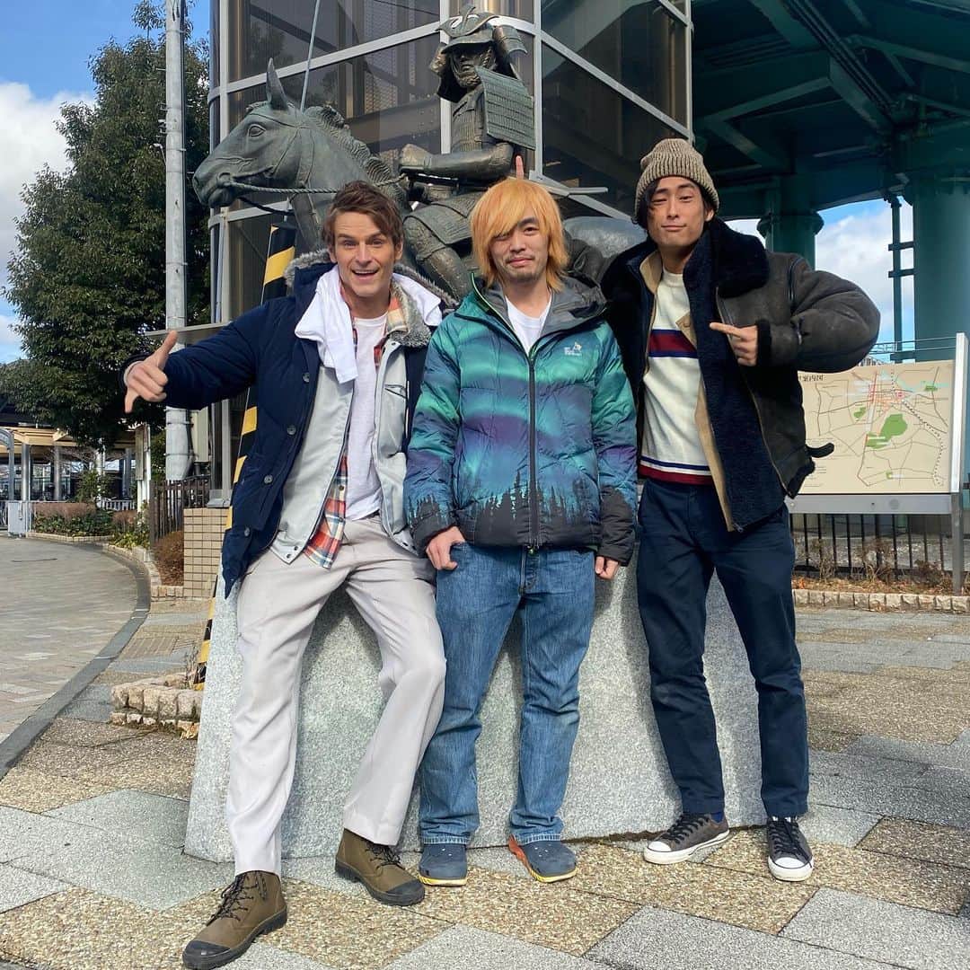 Anton Wormannのインスタグラム：「本当にお疲れ様でした🙏❤️ Been shooting something really exciting the past week 💥🔨  can’t wait to tell you all about it.. 🎬  Grateful ㊗️ thanks team ✨🤲 #staytuned #Fukushima」