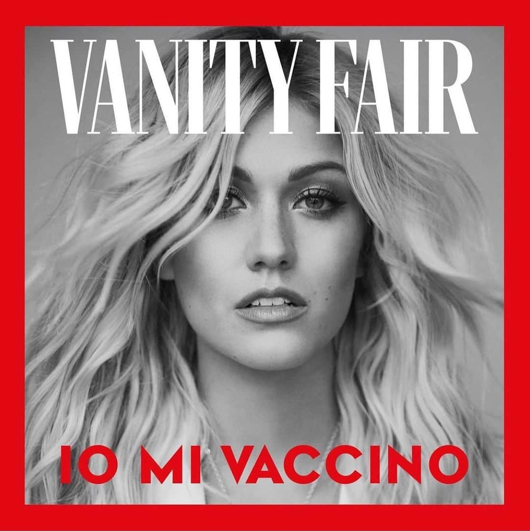 キャサリン・マクナマラさんのインスタグラム写真 - (キャサリン・マクナマラInstagram)「Thank you #VanityFair for including me in this important @vanityfairitalia campaign to raise awareness globally. #iomivaccino #vfi ( looking forward to when I’m able receive a vaccine 🩹)」1月3日 19時26分 - kat.mcnamara