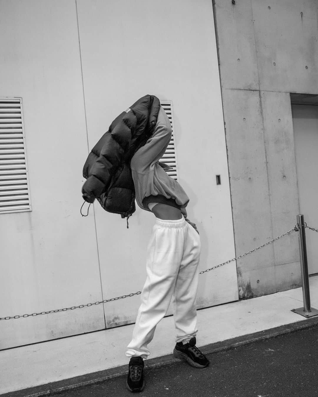 MARISのインスタグラム：「@patagonia 🤍  #sweat #thenorthface #patagonia  #outfit #winter」