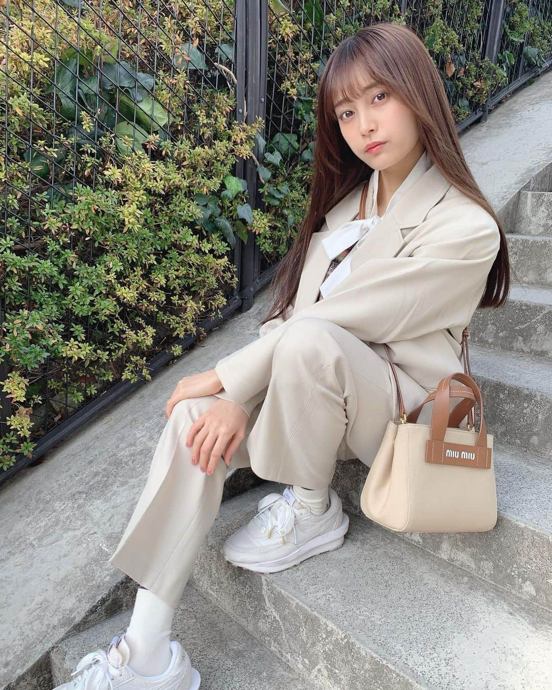 小山リーナさんのインスタグラム写真 - (小山リーナInstagram)「白がすき🦭」1月3日 21時44分 - rina_koyama_box