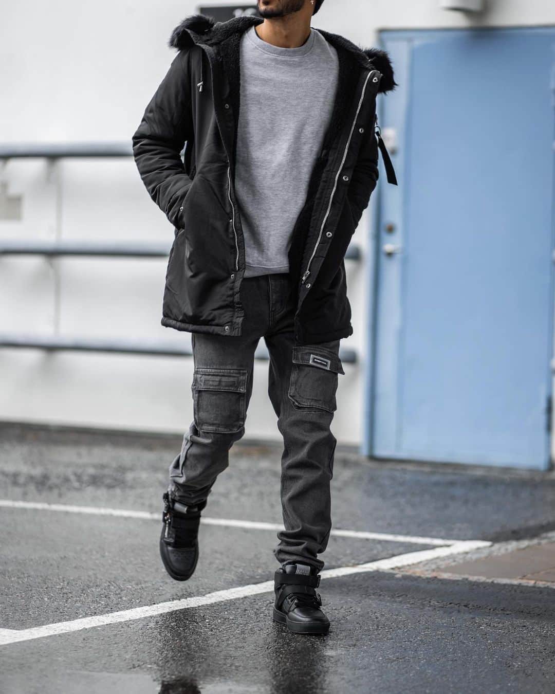 Men Withのインスタグラム：「#ad Great outfit from @boohoomanofficial 👌🏽  Tap the photo to shop!」