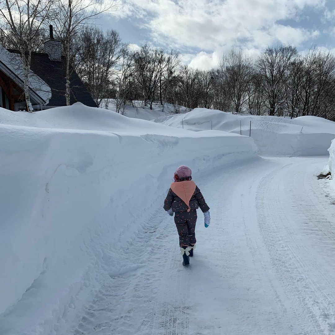 MIRIさんのインスタグラム写真 - (MIRIInstagram)「お正月🌅  たくさん雪遊びした⛄️ 童心に戻りました🥰  白い鹿見れて今年も運気良さそうだなと思い込むことにした🤗💕  #チビちゃん #楽しかった #思い出 #ピクミン #鹿  #天気 #景色 #お正月 #スノーモービル #雪だるま #温泉 #happynewyear  #今年もよろしくお願いします  #写真  #別荘 #雪 #雪国 #instagram #relax  #resort #女の子 #5歳 #冬休み #元気 #girl #snowman #自然 #癒し」1月3日 22時38分 - miri.o3