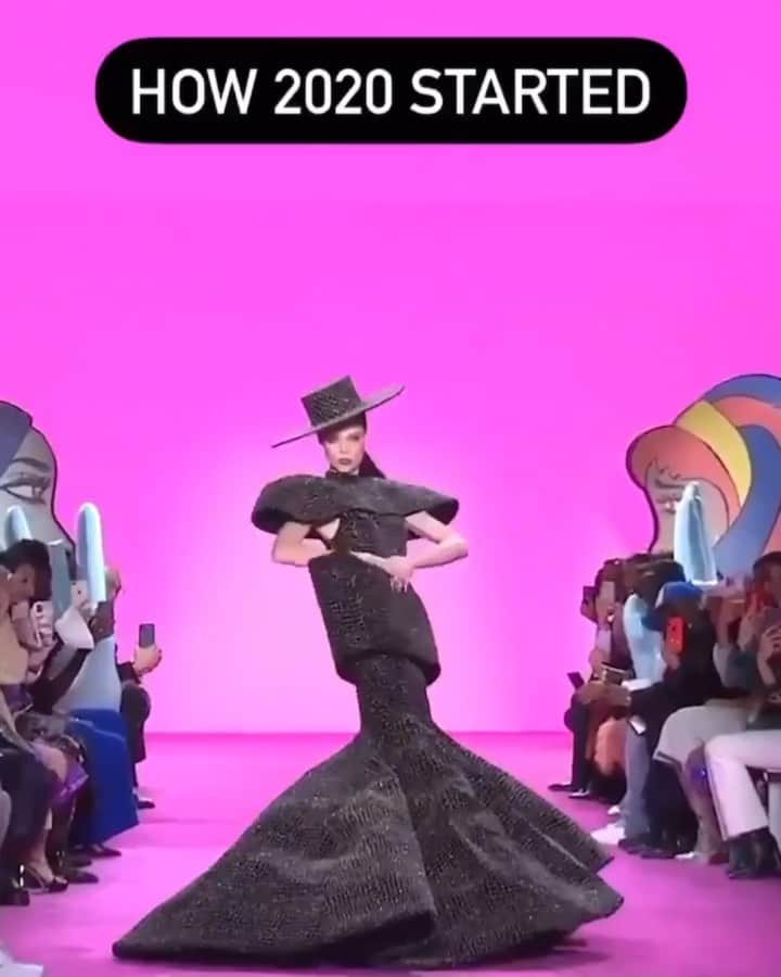 のインスタグラム：「A little late to the party but still so accurate 😂 video via @nyfw featuring moi + @csiriano」