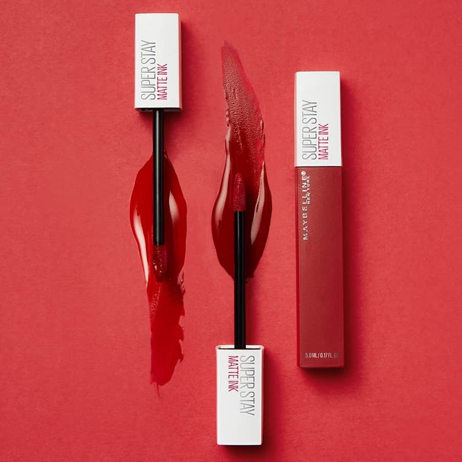Maybelline New Yorkさんのインスタグラム写真 - (Maybelline New YorkInstagram)「Drop a 🔥 emoji below if you’re loving our #superstaymatteink Spiced Up collection! Shown here are shades ‘shot caller’ & ‘hustler’. Visit Maybelline.com to check out the full range of warm reds & terracottas.」1月3日 23時08分 - maybelline