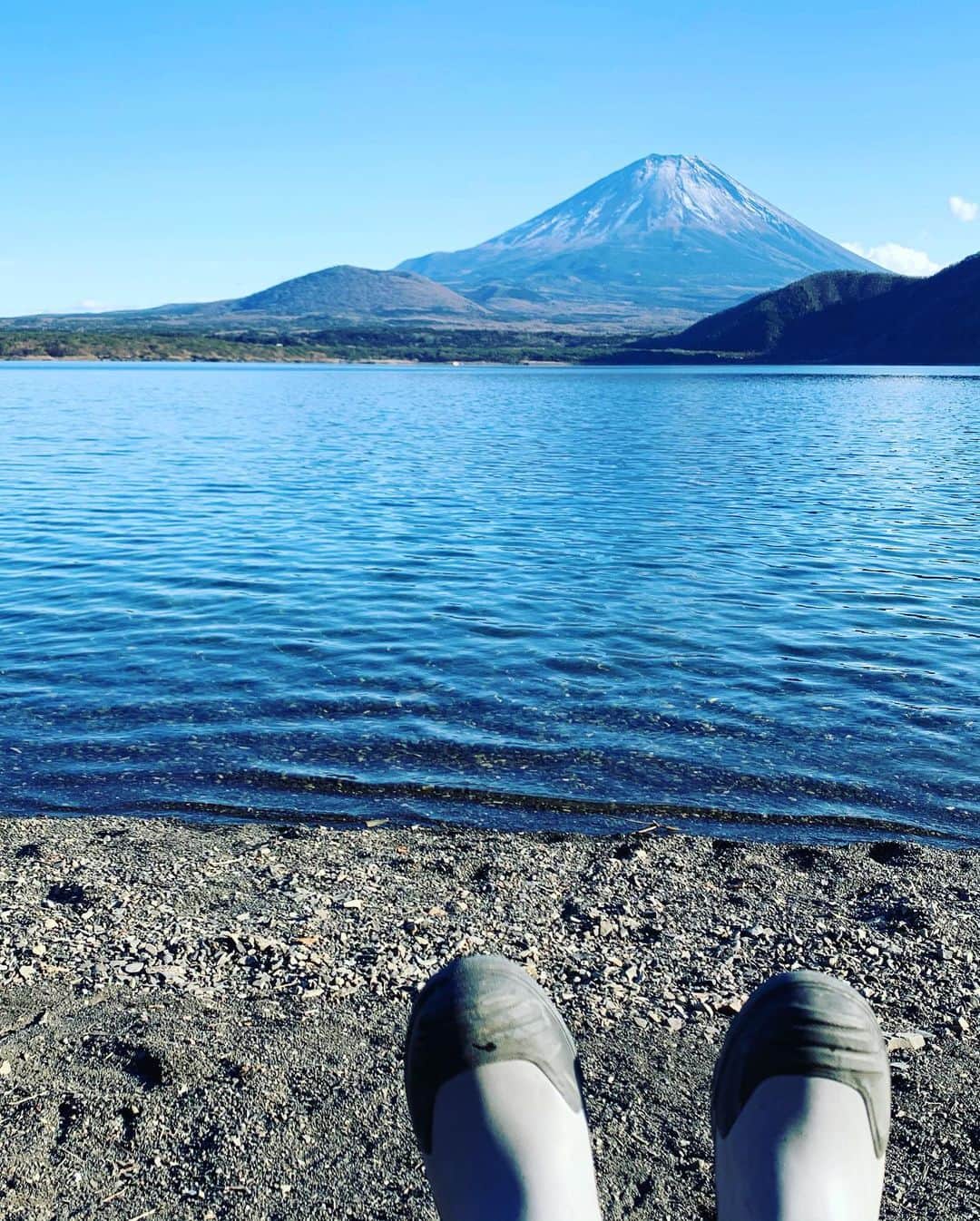 山本圭壱さんのインスタグラム写真 - (山本圭壱Instagram)「富士山こんなに見てたの人生初めてかも いいですよねぇ」1月3日 23時36分 - yamamogt