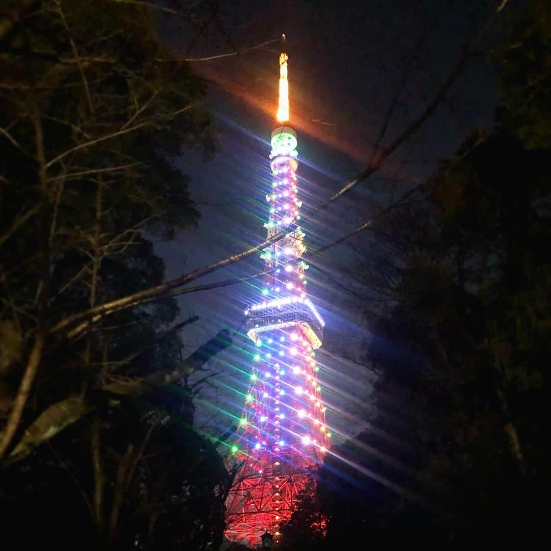 百瀬俊介さんのインスタグラム写真 - (百瀬俊介Instagram)「Amazing 🗼🗼🗼  #tokyotower #2021 #東京タワー #🗼」1月3日 23時52分 - momose_shunsuke