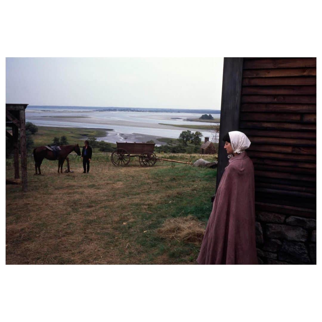 Magnum Photosさんのインスタグラム写真 - (Magnum PhotosInstagram)「Inge Morath photographed the making of Nicholas Hytner’s filmic adaptation of The Crucible by Arthur Miller, a tragic historical drama based on the Salem Witch Trials starring Winona Ryder and Daniel Day-Lewis.⁠⠀ .⁠⠀ Working behind the scenes on sets of many classic films, Magnum photographers have captured not only iconic stars at various stages of their careers but also documented the changing nature of cinema and film production. ⁠⠀ .⁠⠀ See more images of the making of the film in the latest installment of Magnum's On Set series. Link in bio.⁠⠀ .⁠⠀ PHOTO: (1) Set scene during filming of The Crucible. (2) "The girls," characters. (3) Actor Daniel Day Lewis (4) Actress Winona Ryder . Set of "The Crucible." Hog's Island, Massachusetts. USA. 1995.⁠⠀ .⁠⠀  © Inge Morath /#MagnumPhotos」1月4日 0時10分 - magnumphotos