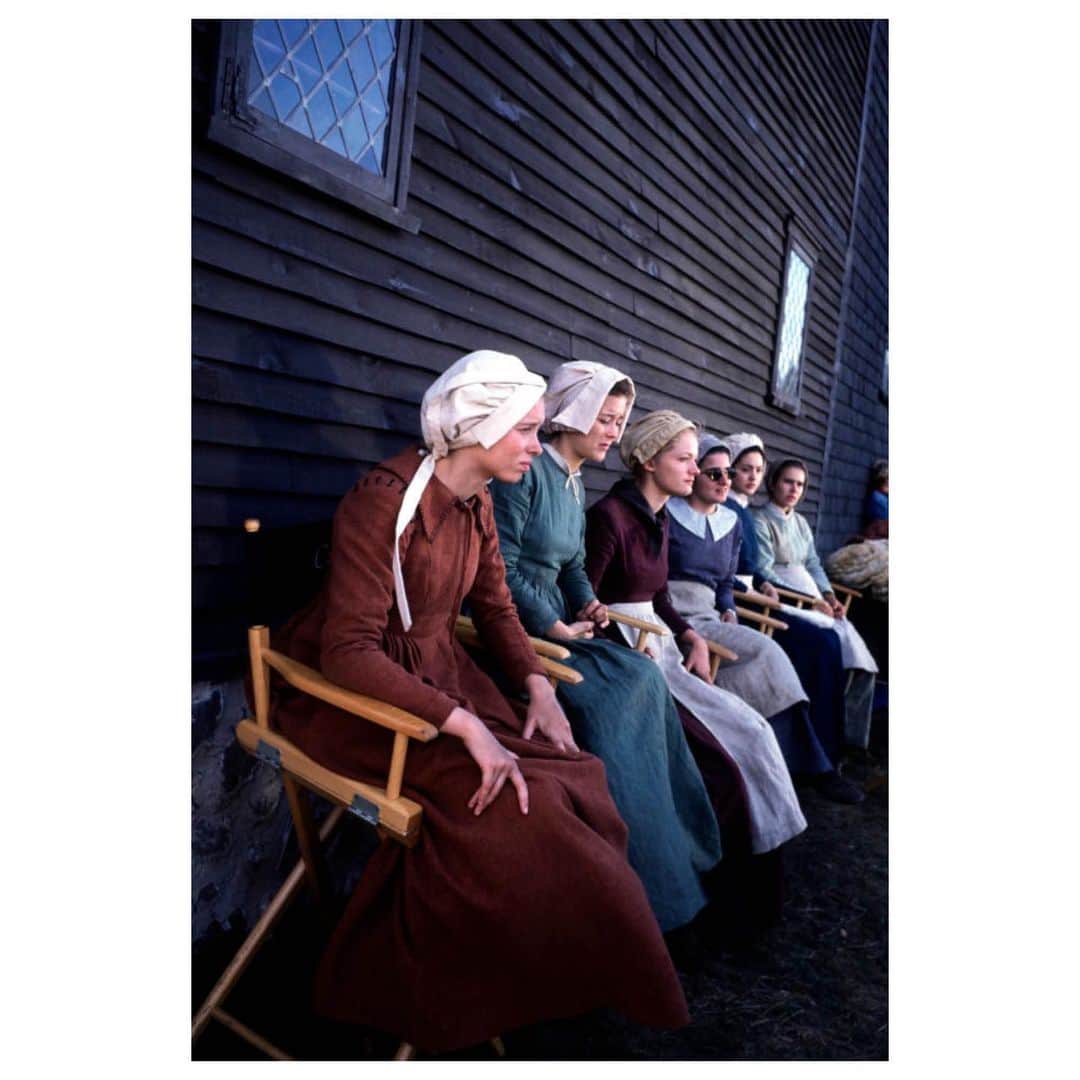 Magnum Photosさんのインスタグラム写真 - (Magnum PhotosInstagram)「Inge Morath photographed the making of Nicholas Hytner’s filmic adaptation of The Crucible by Arthur Miller, a tragic historical drama based on the Salem Witch Trials starring Winona Ryder and Daniel Day-Lewis.⁠⠀ .⁠⠀ Working behind the scenes on sets of many classic films, Magnum photographers have captured not only iconic stars at various stages of their careers but also documented the changing nature of cinema and film production. ⁠⠀ .⁠⠀ See more images of the making of the film in the latest installment of Magnum's On Set series. Link in bio.⁠⠀ .⁠⠀ PHOTO: (1) Set scene during filming of The Crucible. (2) "The girls," characters. (3) Actor Daniel Day Lewis (4) Actress Winona Ryder . Set of "The Crucible." Hog's Island, Massachusetts. USA. 1995.⁠⠀ .⁠⠀  © Inge Morath /#MagnumPhotos」1月4日 0時10分 - magnumphotos