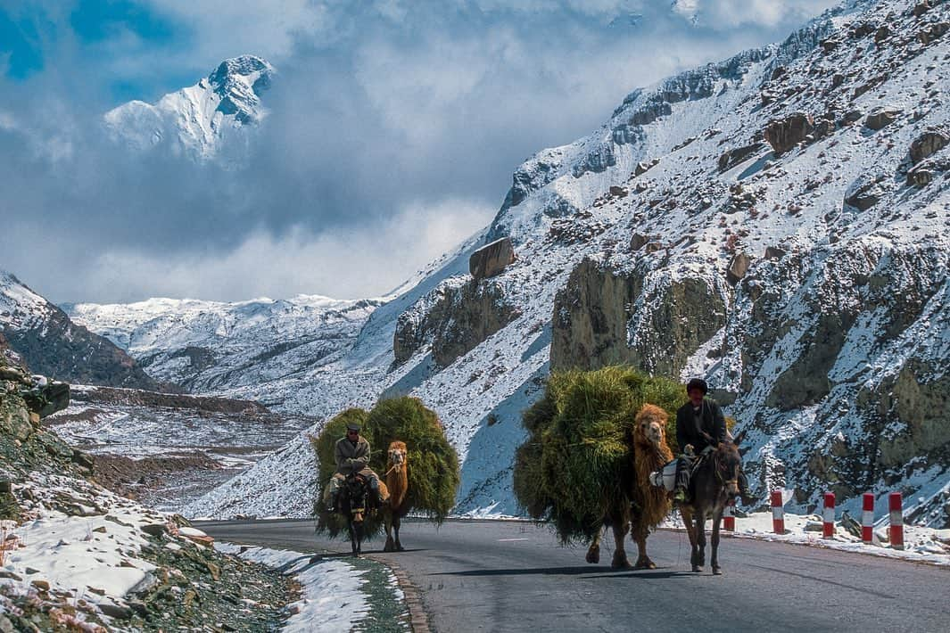 Michael Yamashitaさんのインスタグラム写真 - (Michael YamashitaInstagram)「Views through my windows — always grab the front seat. #roadtrip #tibet #teahorseroad  #chamagudao #viewfrommywindow」1月4日 1時17分 - yamashitaphoto