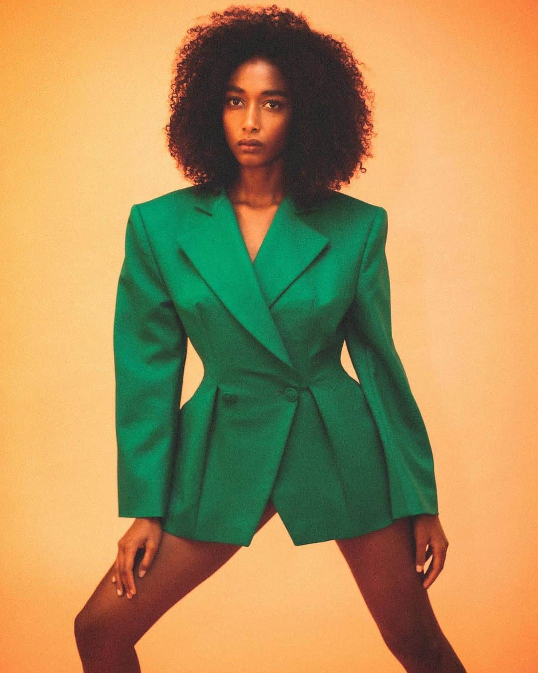 サラバターリアのインスタグラム：「...FEMININE JACKET   Ph @dino.zoor」