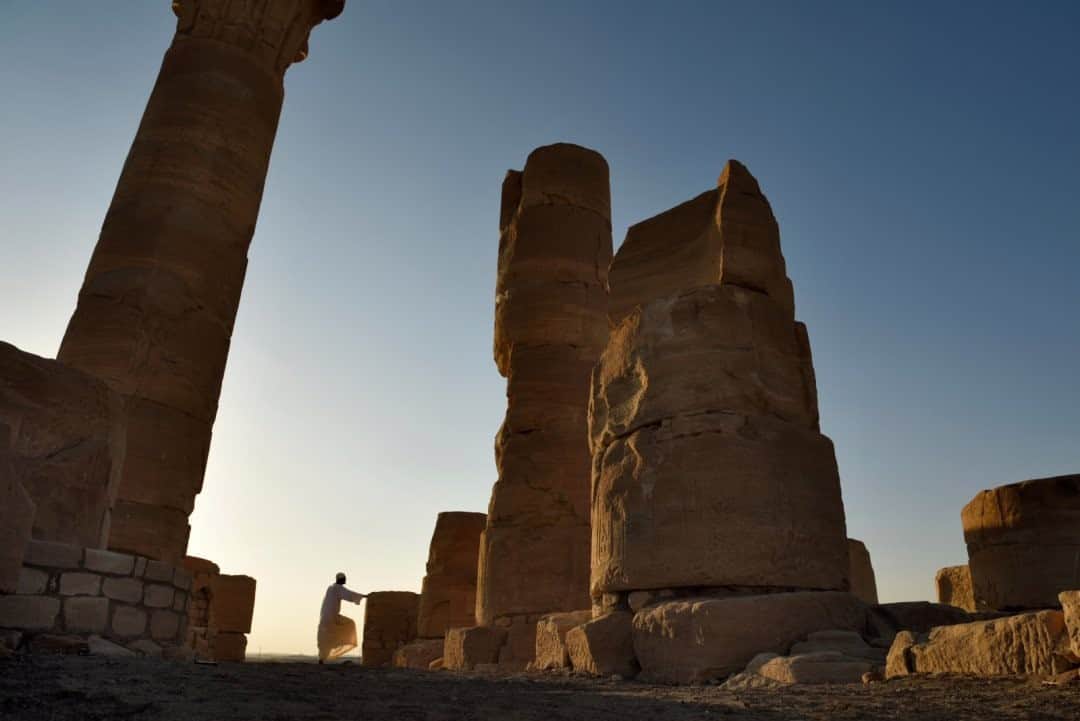 National Geographic Travelさんのインスタグラム写真 - (National Geographic TravelInstagram)「Photo by Robbie Shone @shonephoto / Here stand the remains of the temple of Amenhotep III at Soleb (1370 B.C.E.), next to the banks of the Nile in northern Sudan. The temple celebrated the Egyptian 18th-dynasty conquest of the region.」1月4日 12時34分 - natgeotravel