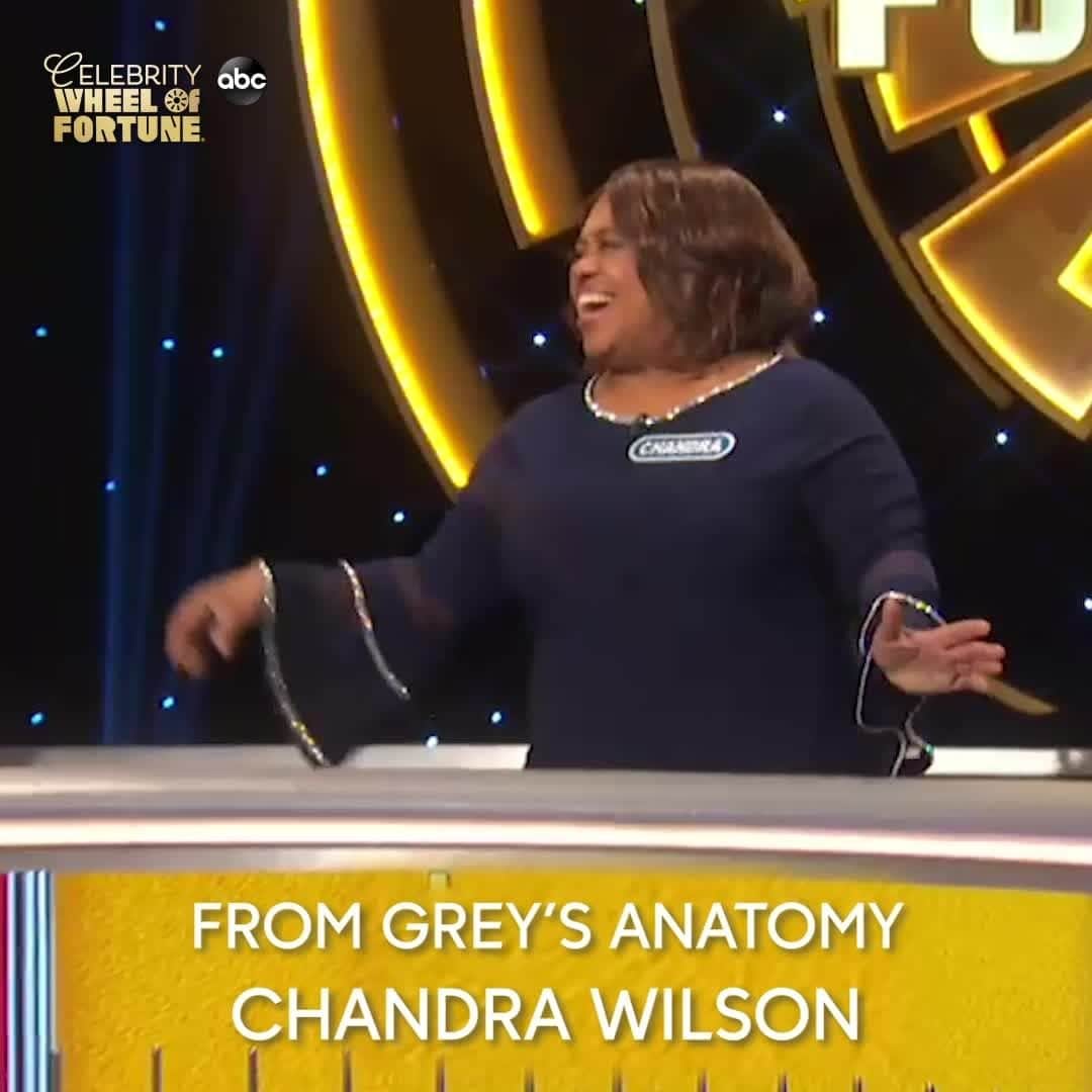 アメリカン・ブロードキャスティング・カンパニーのインスタグラム：「Paging Chandra Wilson! This @greysabc star is spinning for @lafoodbank Thursday on #CelebrityWheelofFortune!」
