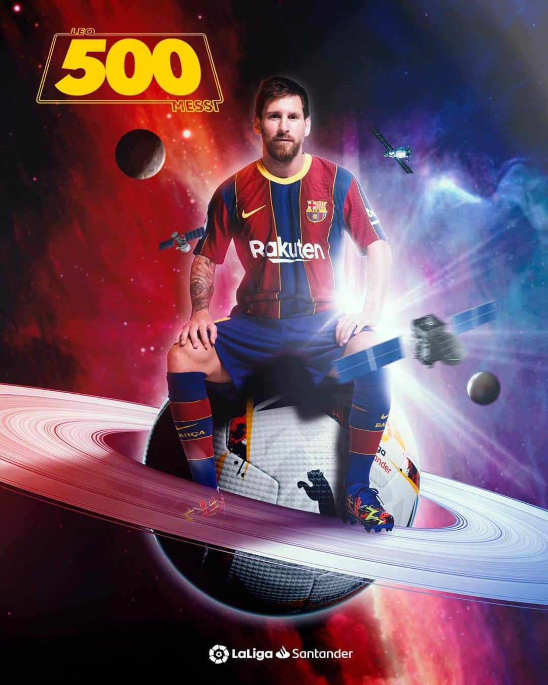 LFPさんのインスタグラム写真 - (LFPInstagram)「🌟 5️⃣0️⃣0️⃣ 𝗚𝗔𝗠𝗘𝗦 🌟  Another 𝗛𝗜𝗦𝗧𝗢𝗥𝗜𝗖 𝗱𝗮𝘆 𝗳𝗼𝗿 𝗟𝗘𝗢 𝗠𝗘𝗦𝗦𝗜 in #LaLigaSantander... 😍  Otro día para la 𝗛𝗜𝗦𝗧𝗢𝗥𝗜𝗔 𝗱𝗲 𝗟𝗘𝗢 𝗠𝗘𝗦𝗦𝗜 en #LaLigaHistory... 🤩  #LaLiga #Barça #Messi #Football」1月4日 5時00分 - laliga