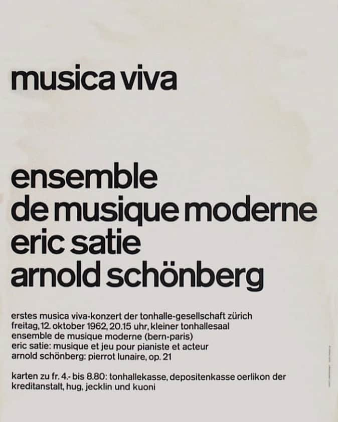 エレオノーラ・カリシのインスタグラム：「while we wait for the time to come for new music and the time to go back to dancing, today a day full of engaging notes #arnoldschoenberg #ericsatie」