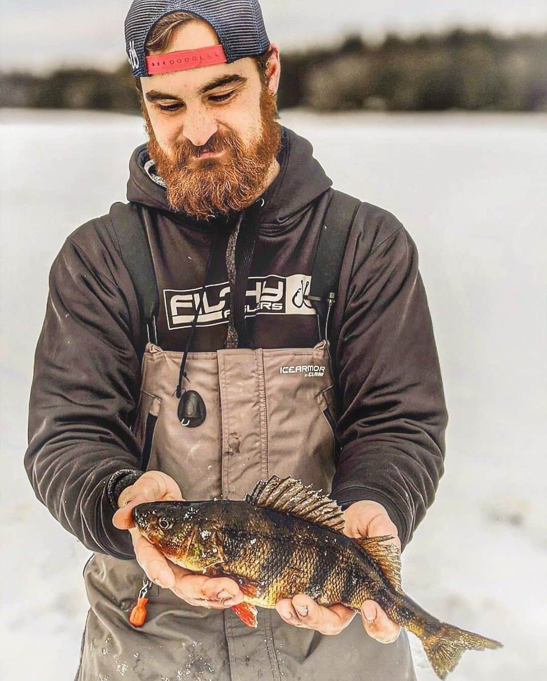 Filthy Anglers™さんのインスタグラム写真 - (Filthy Anglers™Instagram)「How many people enjoy ice fishing? Obviously you have to be from the northern regions. At this point I’m willing to go all in, my fishy senses are tingling and I need to fish. I bet I can say the same for @andrew_knowlton from NH. I actually saw him in the mall yesterday, was very odd. Kinda like when you’d see one of your teachers outside of a school setting, just weird. Anyway, to all those getting in the ice, stay safe and don’t push it! Congrats Andrew you are Certified Filthy www.filthyanglers.com #fishing #filthyanglers #icefishing #ice #fish #perch #nature #kayak #instagram #tiktok #boat #hunt #hunting」1月4日 6時40分 - filthyanglers