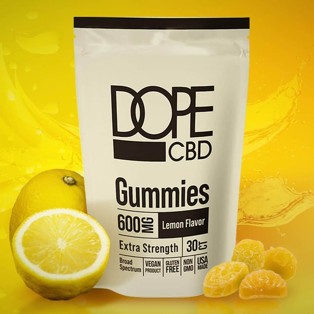 DOPEさんのインスタグラム写真 - (DOPEInstagram)「Try our Lemon CBD Gummies 🍋」1月4日 8時01分 - dope